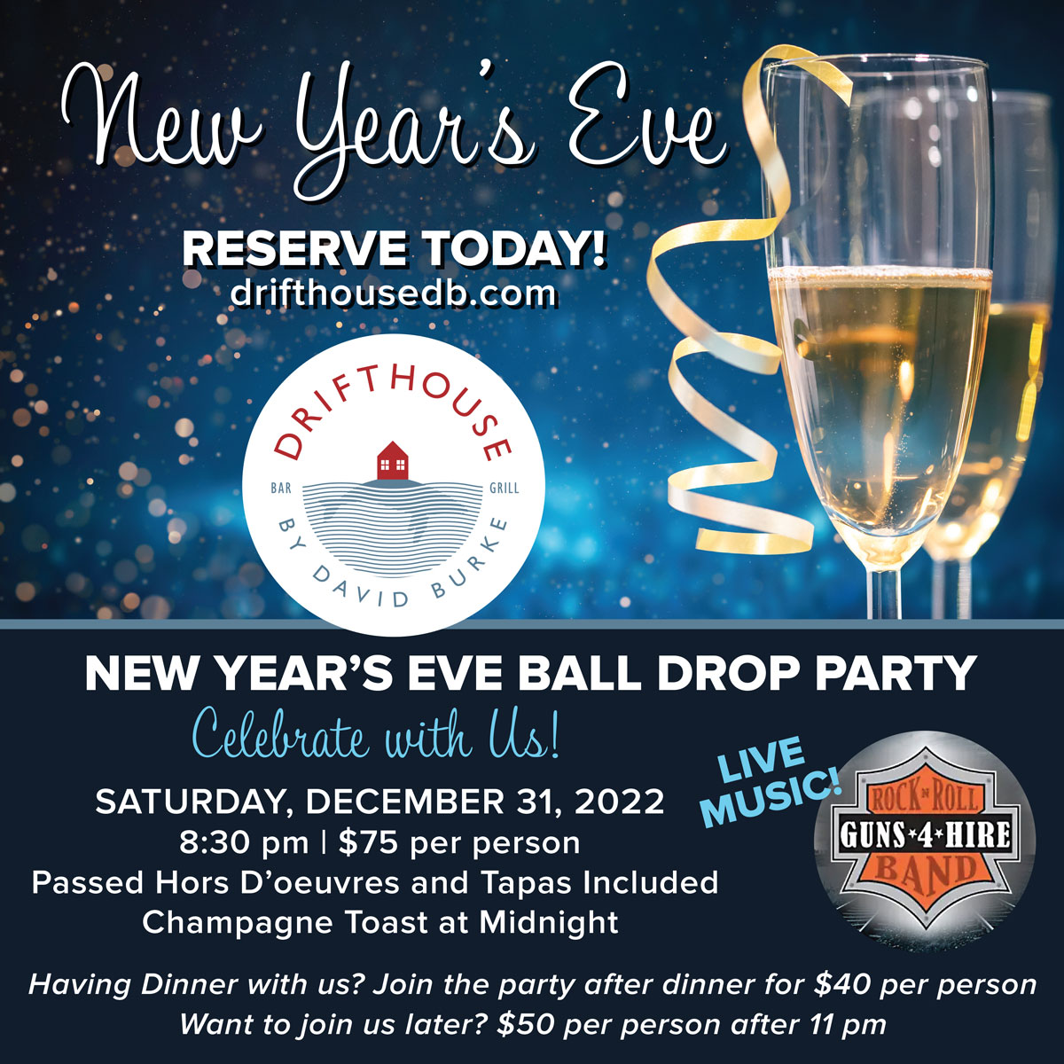 New Year's Eve at Drifthouse