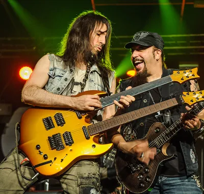 Ron Bumblefoot Thal and Mike Orlando